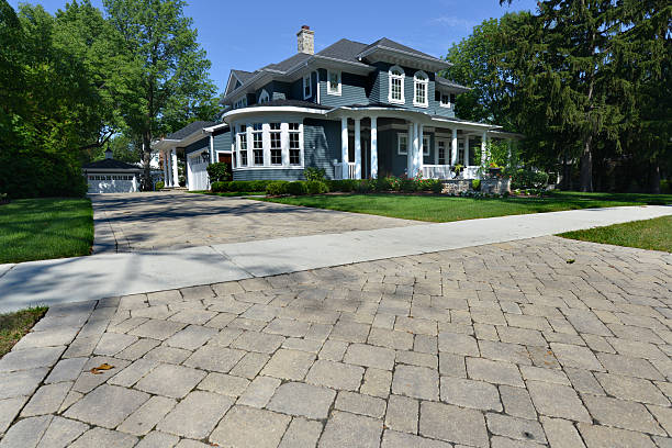 Residential Paver Driveway in Chebanse, IL